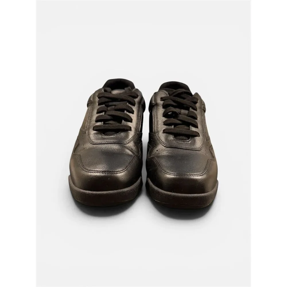 Rockport ProWalker Black Leather Comfort Walking Shoes Men's Size 8 / EUR 41